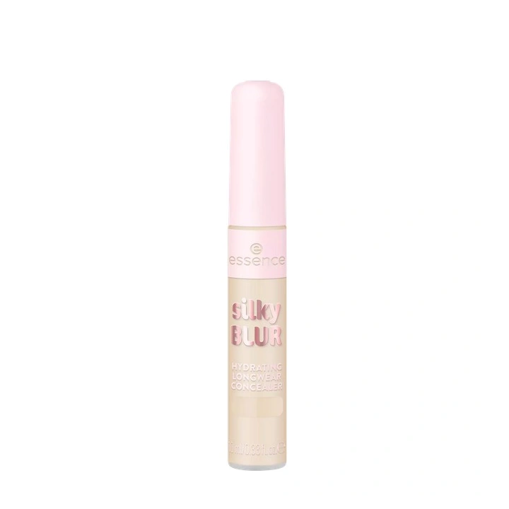 ESSENCE Silky Blur nawilżający korektor do twarzy 100 średnie krycie 10ml