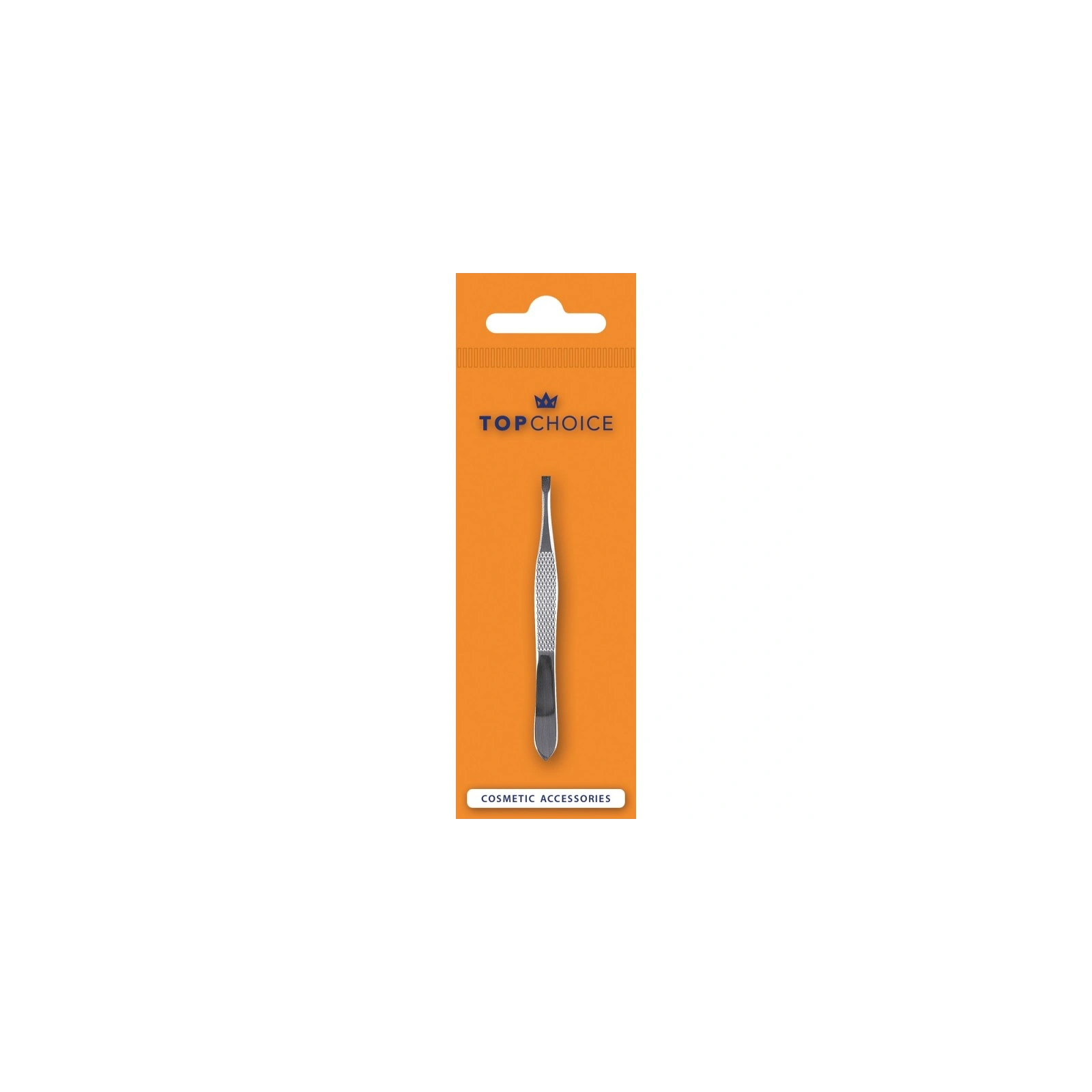 TOP CHOICE pęseta do regulacji brwi prosta 75926