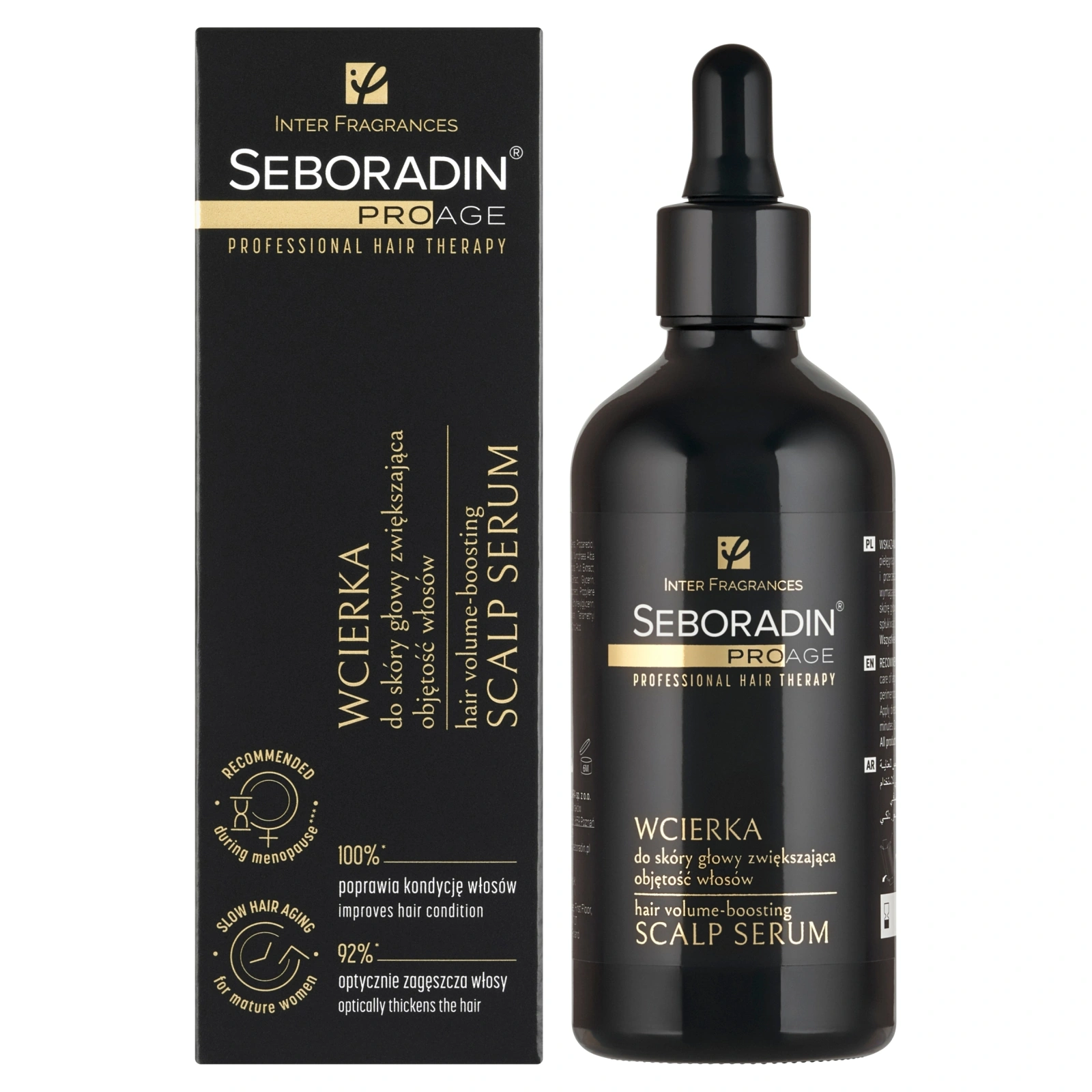 SEBORADIN Pro Age wcierka do skóry głowy zwiększająca objętość 100ml