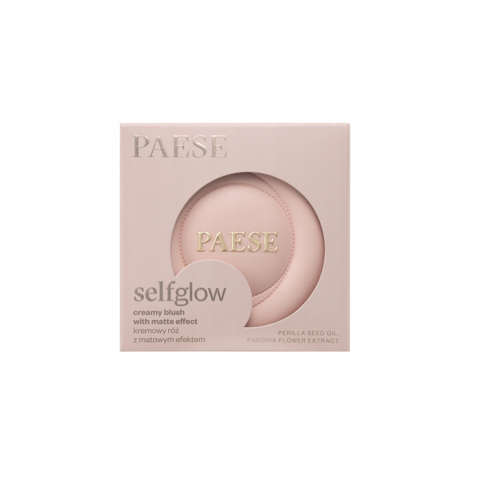PAESE Selfglow kremowy róż z matowym efektem 01 Peony Kiss 8g