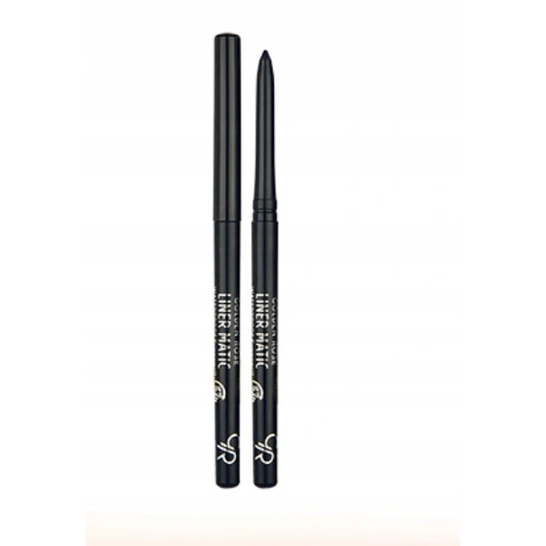 GOLDEN ROSE Liner Matic kredka do oczu wykręcana i wodoodporna 201 Black 0,35g