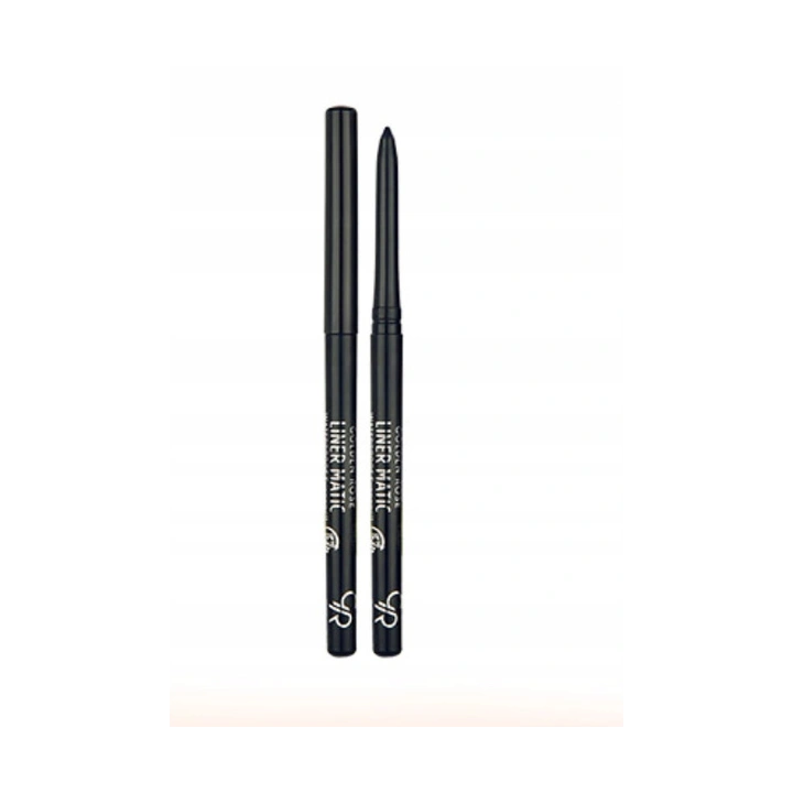 GOLDEN ROSE Liner Matic kredka do oczu wykręcana i wodoodporna 201 Black 0,35g