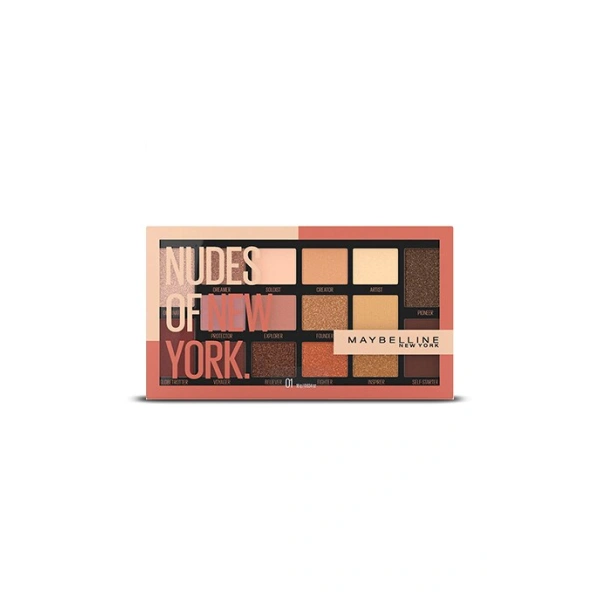 MAYBELLINE Eyeshadow Palette paleta cieni do powiek Nudes Of New York