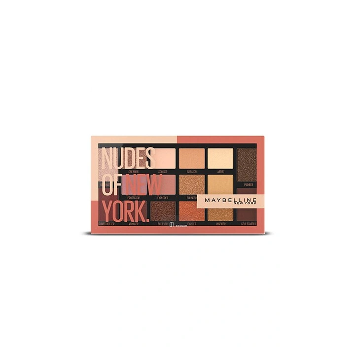 MAYBELLINE Eyeshadow Palette paleta cieni do powiek Nudes Of New York