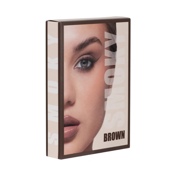 PIERRE RENE Smoky uniwersalny zestaw do makijażu Smoky Brown