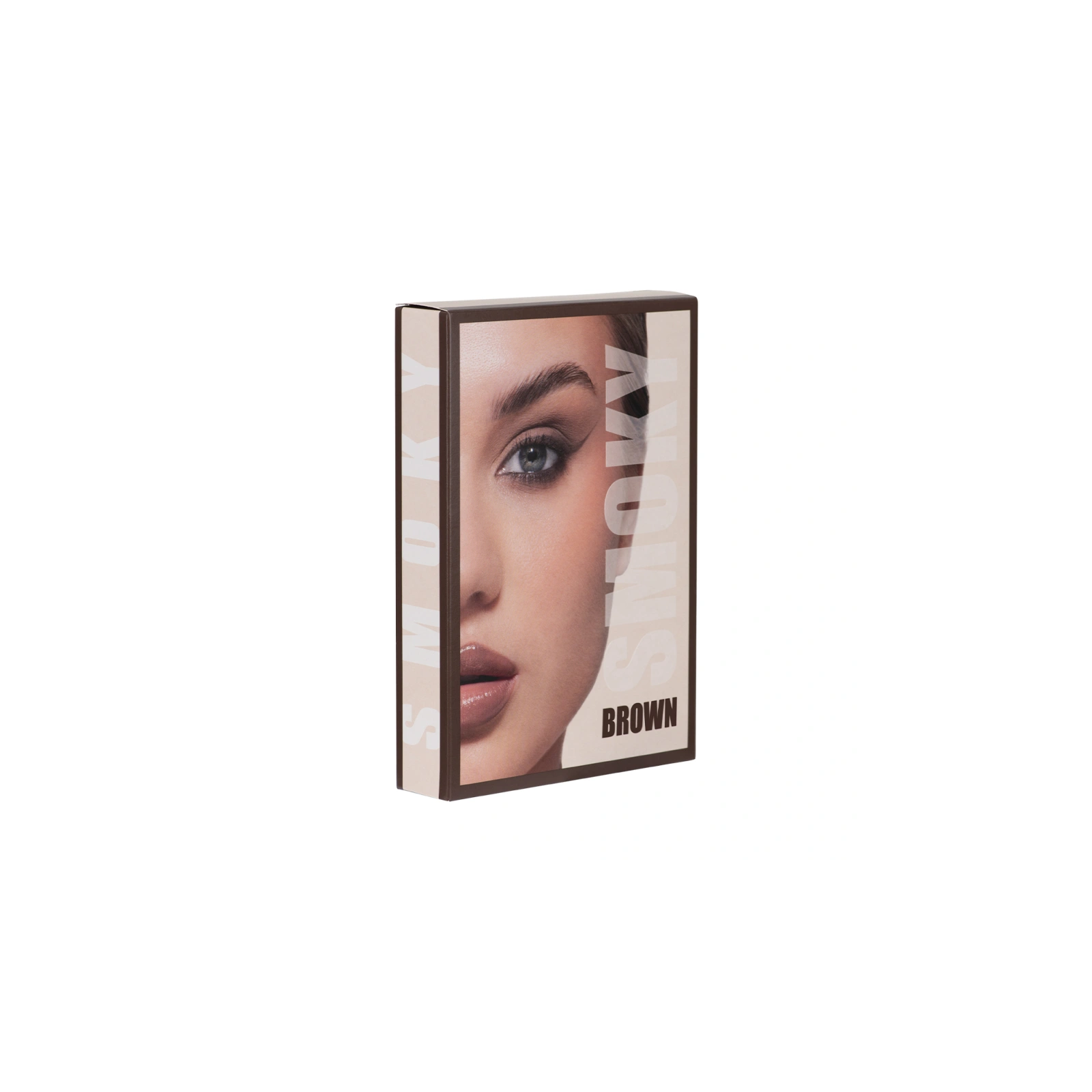 PIERRE RENE Smoky uniwersalny zestaw do makijażu Smoky Brown