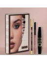 PIERRE RENE Smoky uniwersalny zestaw do makijażu Smoky Brown