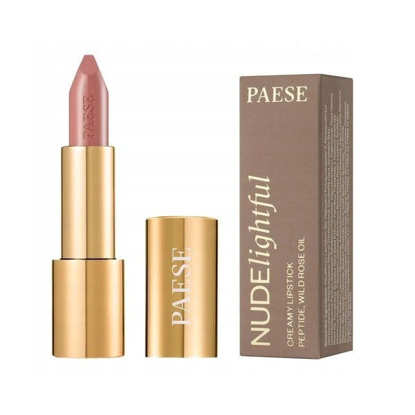 PAESE Nudelightful pomadka do ust nawilżająca 400 Beige Marshmallow 4,5g