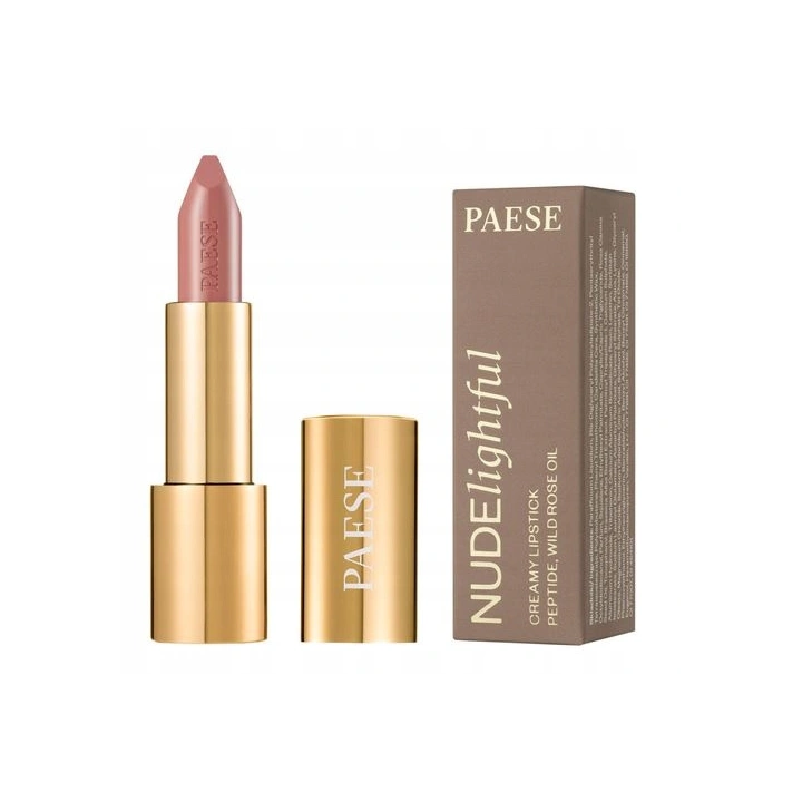 PAESE Nudelightful pomadka do ust nawilżająca 400 Beige Marshmallow 4,5g
