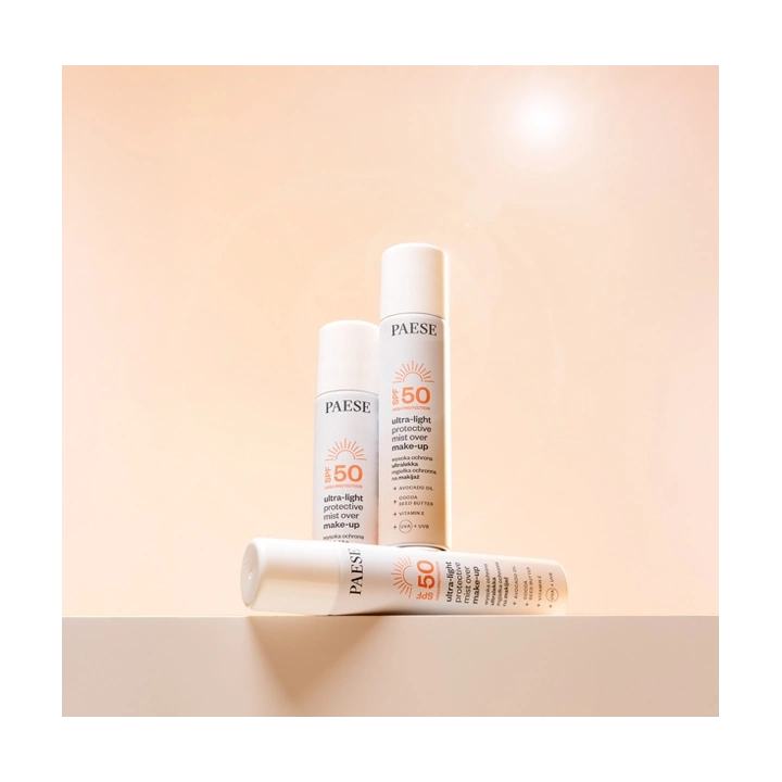PAESE SPF50 ultralekka mgiełka ochronna na makijaż 75ml