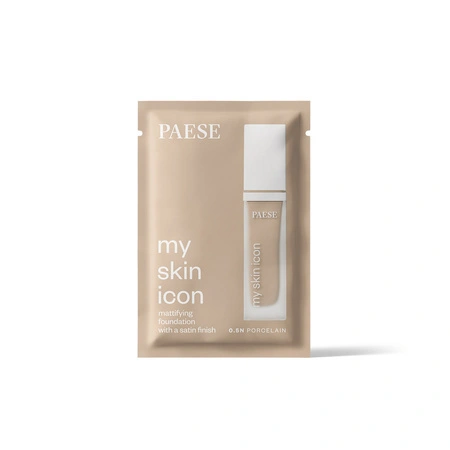 PAESE My Skin Icon matujący podkład do twarzy 0,5N Porcelain próbka 1ml