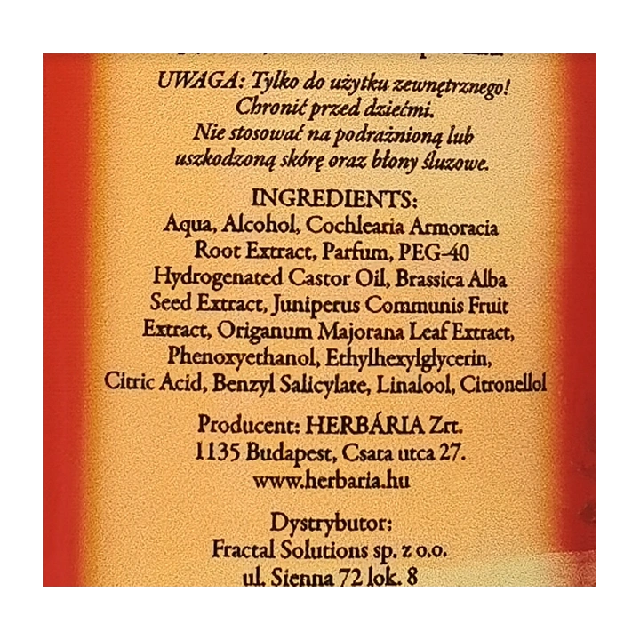 HERBARIA Lady Banfi wcierka do skóry głowy 250ml