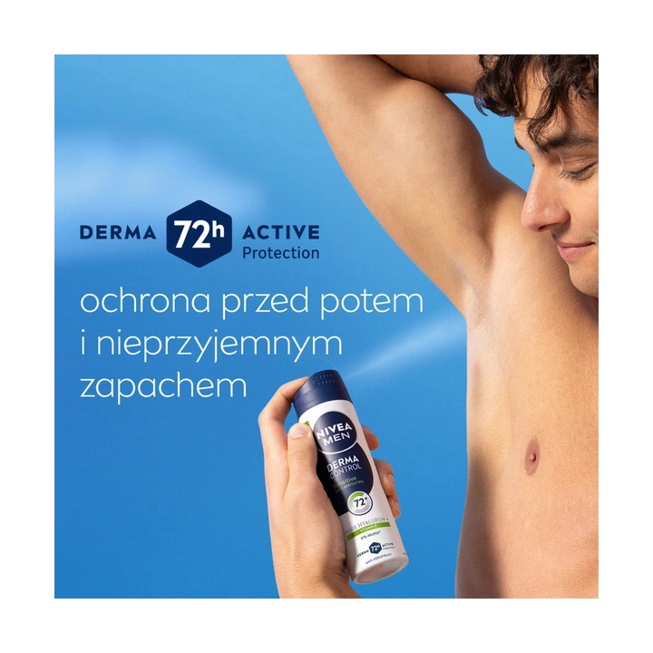 NIVEA Men Derma Control Sensitive antyperspirant w sprayu 150ml