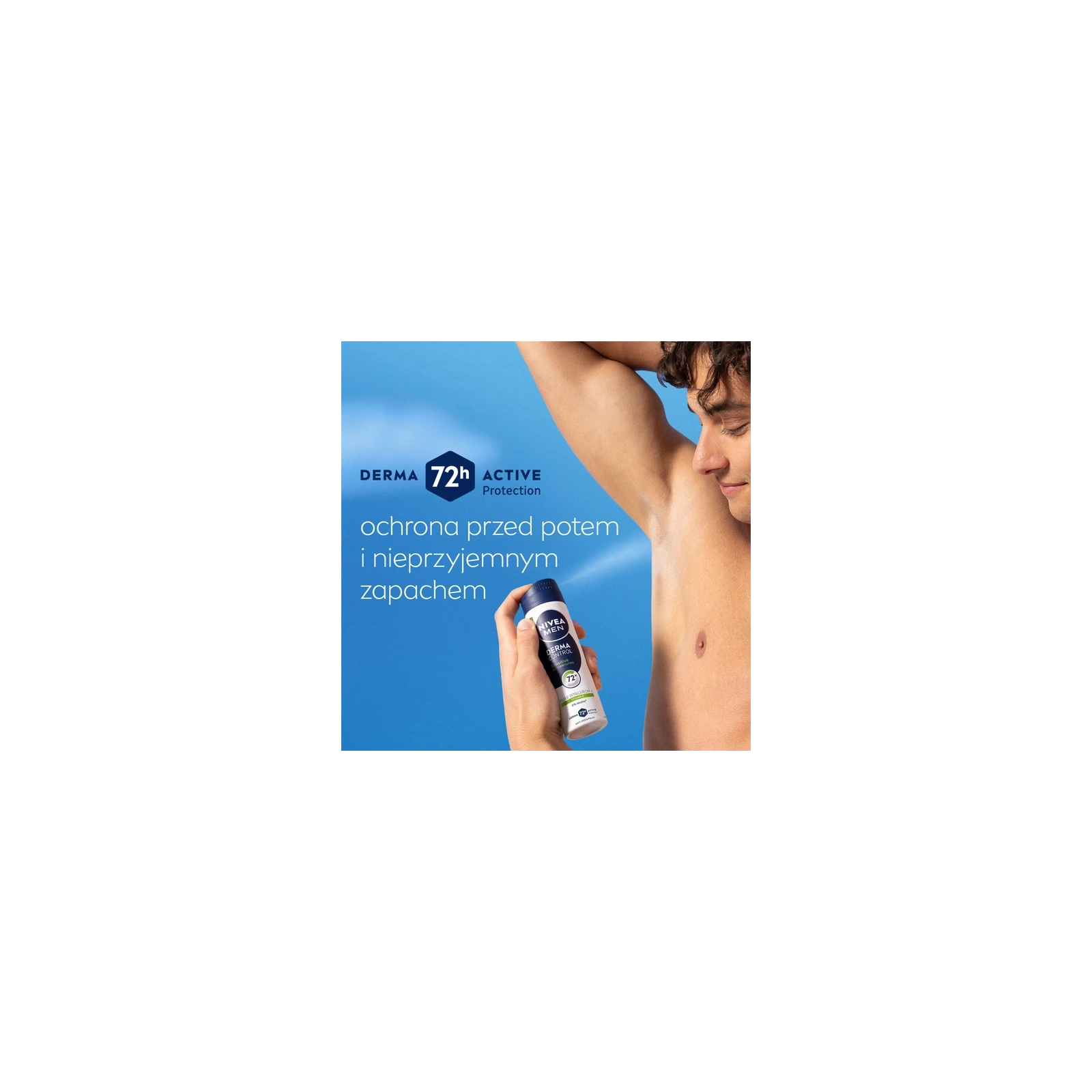 NIVEA Men Derma Control Sensitive antyperspirant w sprayu 150ml