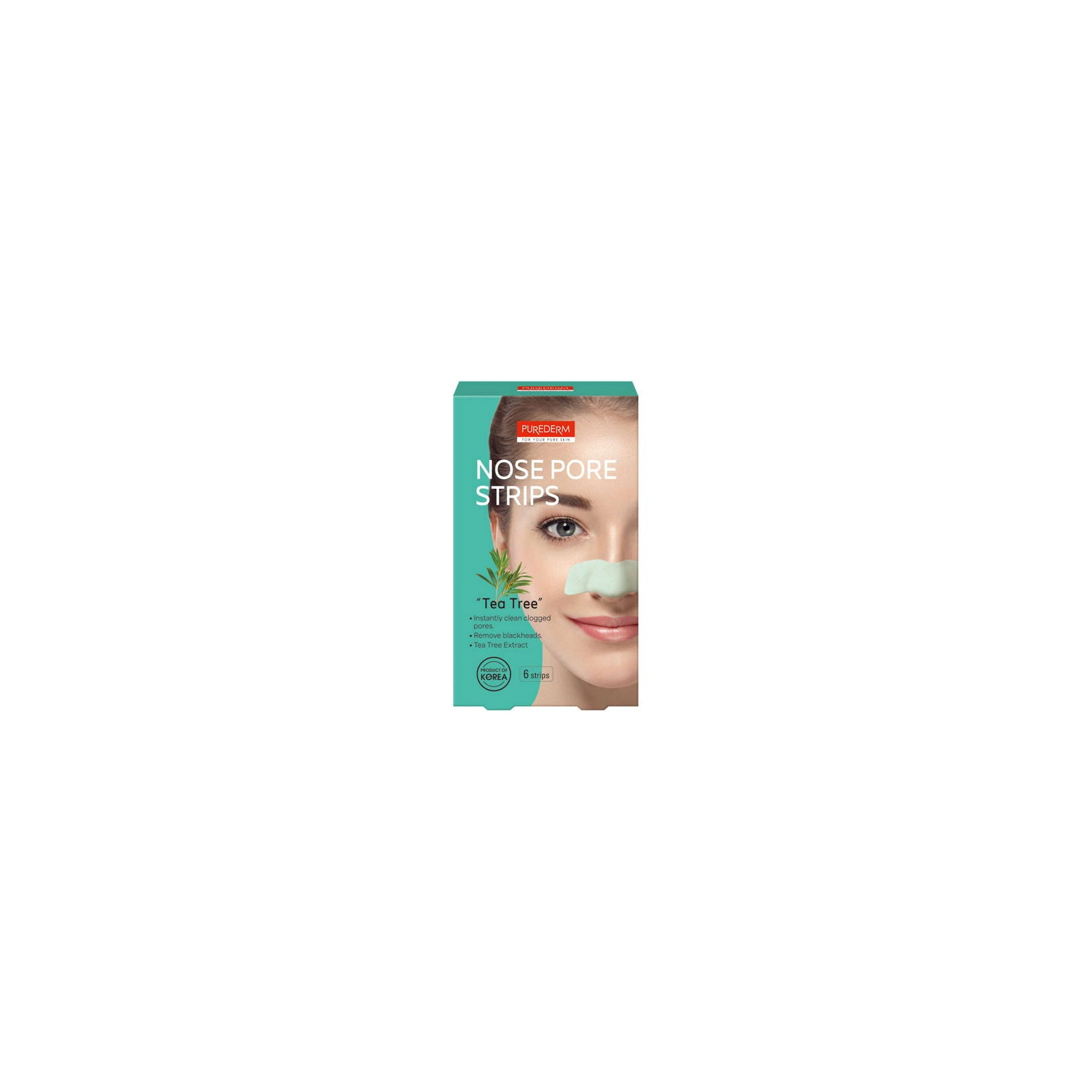 PUREDERM plastry na nos Drzewo Herbaciane 6szt