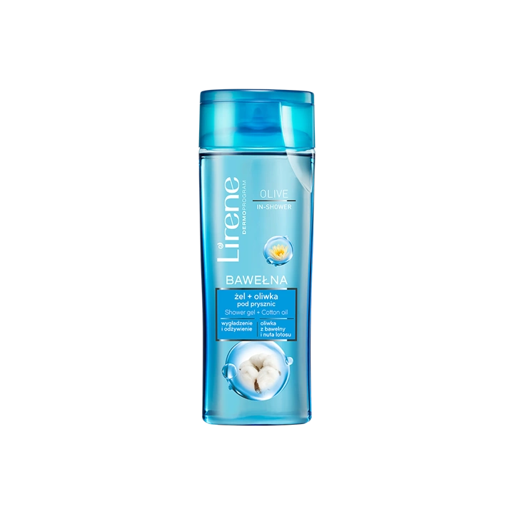 LIRENE Shower Olive żel + oliwka pod prysznic Oliwka z Bawełny 250ml