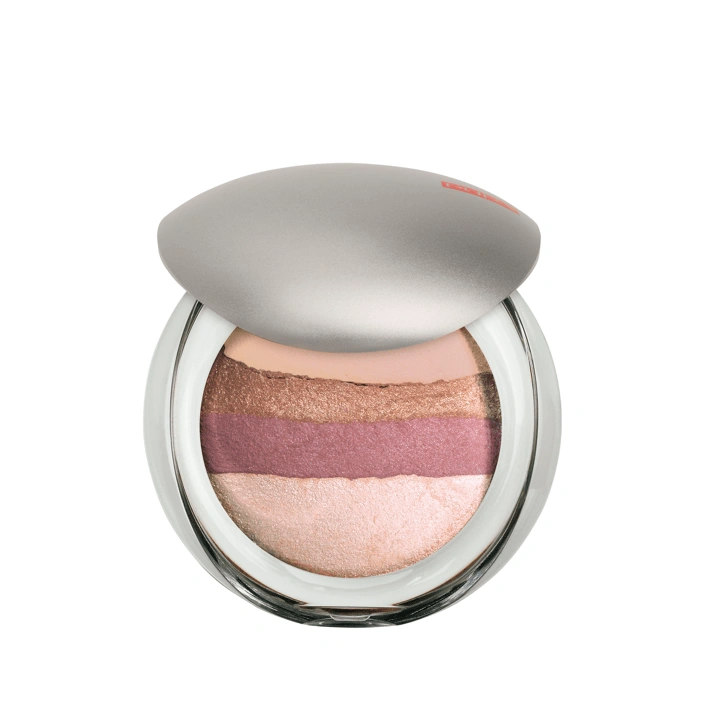 PUPA Luminys Baked All Over Illuminating Blush Powder 01 Stripe Rose 9g