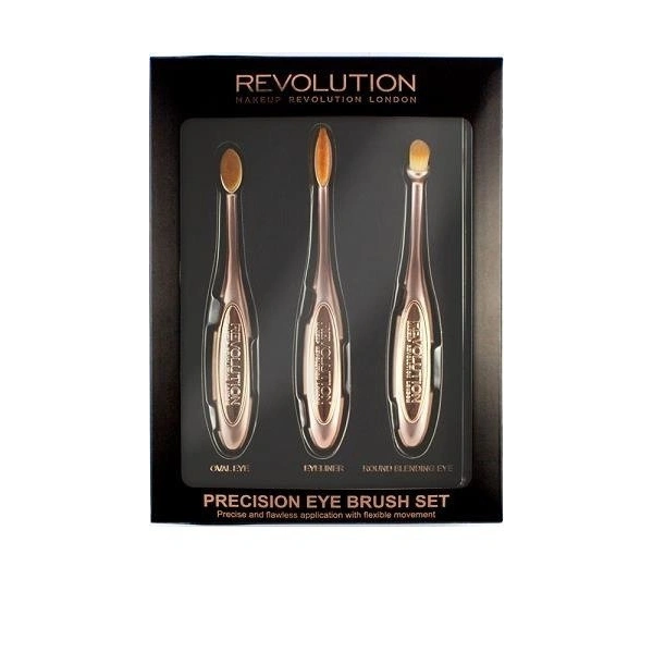 MAKEUP REVOLUTION Precision Eye Brush Set zestaw szczotek do makijażu