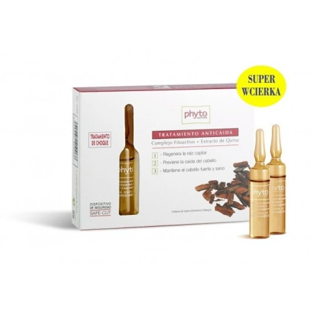 PHYTO NATURE Ampułki przeciw wypadaniu włosów z Chininą 6x10ml