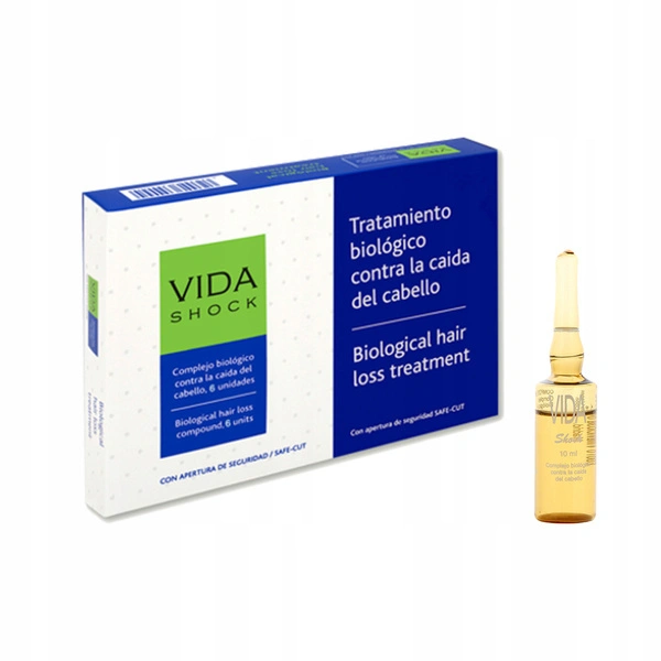 VIDA SHOCK Ampułki przeciw wypadaniu włosów 6x10ml