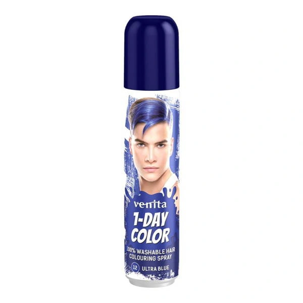 VENITA 1-Day Color spray koloryzujący do włosów 12 Ultra Blue 50ml