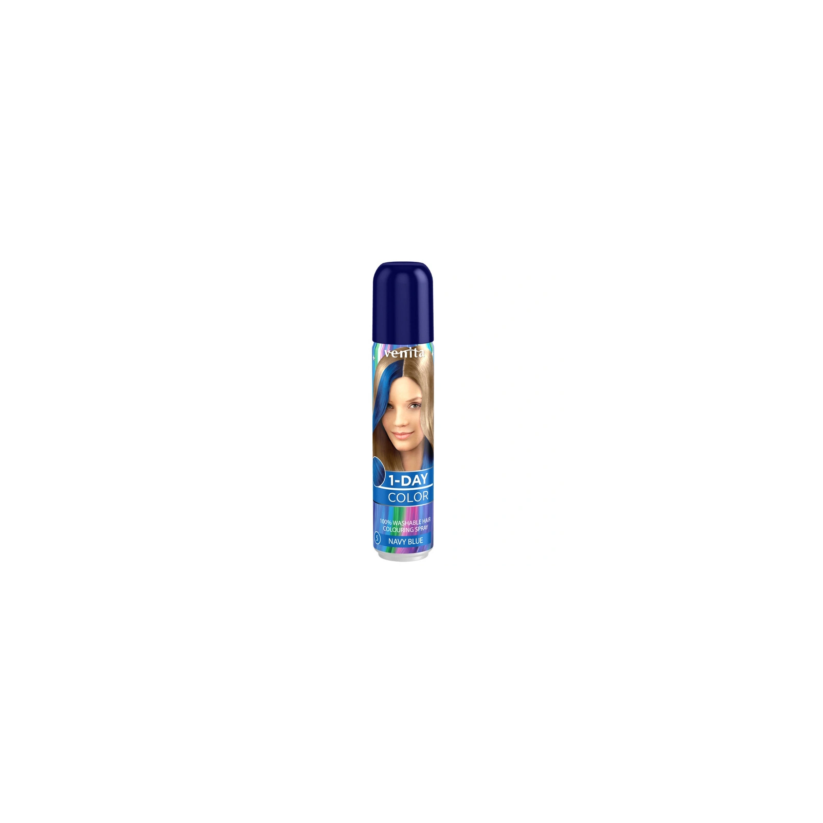 VENITA 1-Day Color spray koloryzujący do włosów 05 Navy Blue 50ml