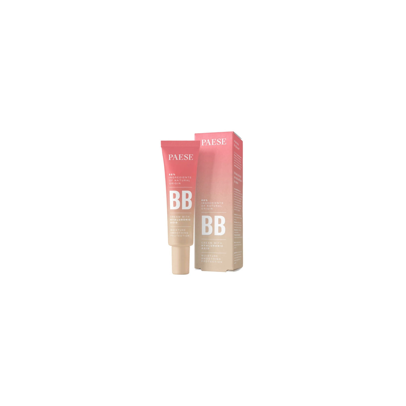 PAESE BB Cream krem do twarzy z kwasem hialuronowym 03W Natural 30ml