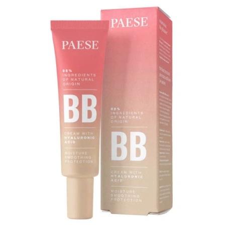 PAESE BB Cream krem do twarzy z kwasem hialuronowym 02N Beige 30ml