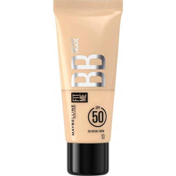 Maybelline MAYBELLINE Fit Me krem bb do twarzy spf50 10 30ml — Składniki i ocena