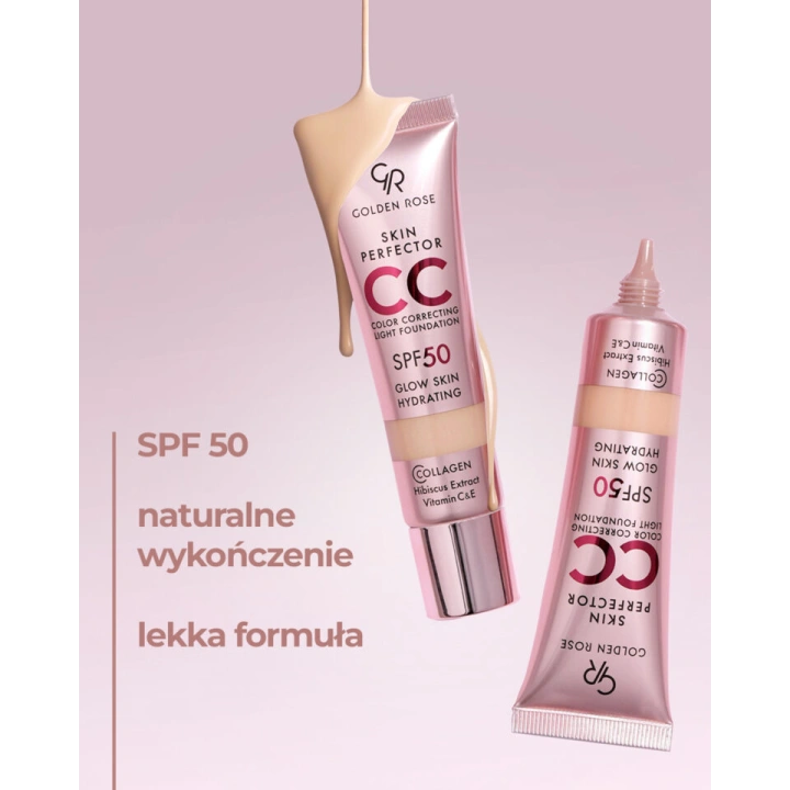 GOLDEN ROSE CC Skin Perfector podkład do twarzy SPF50 102 Neutral 30ml
