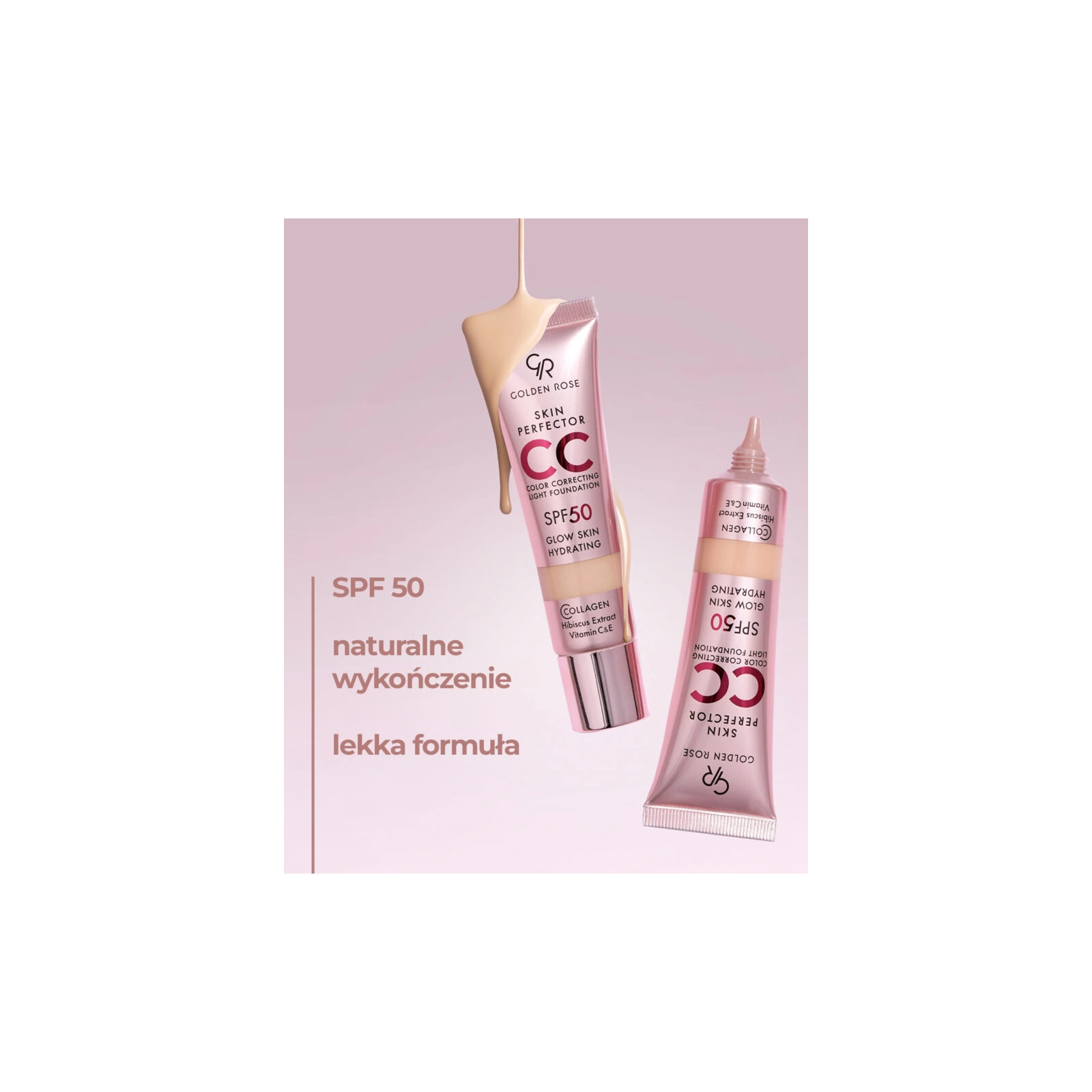 GOLDEN ROSE CC Skin Perfector podkład do twarzy SPF50 102 Neutral 30ml