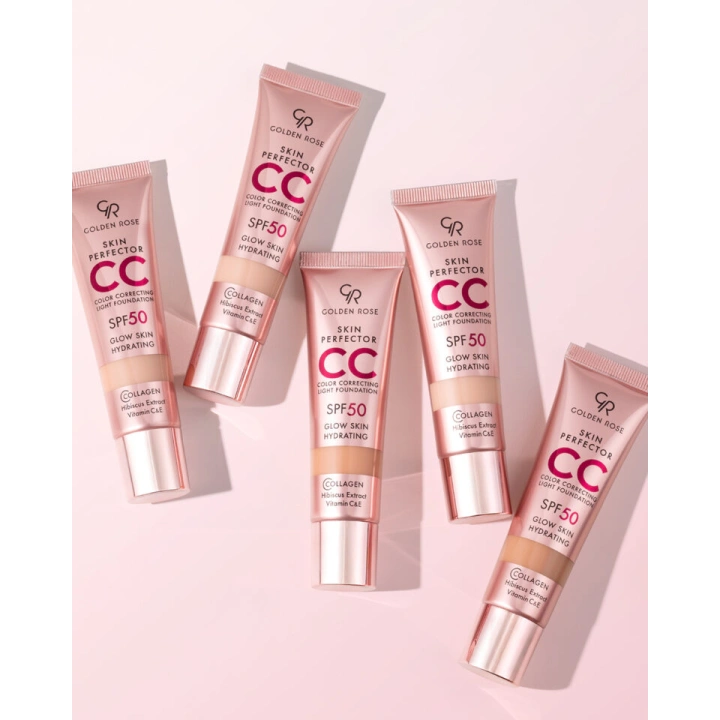GOLDEN ROSE CC Skin Perfector podkład do twarzy SPF50 102 Neutral 30ml