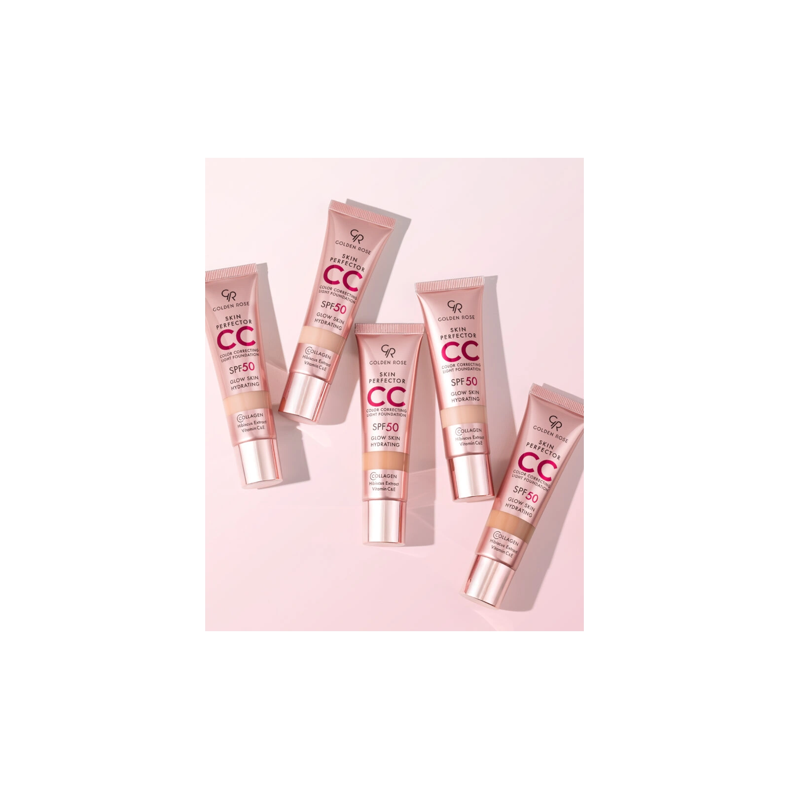 GOLDEN ROSE CC Skin Perfector podkład do twarzy SPF50 102 Neutral 30ml