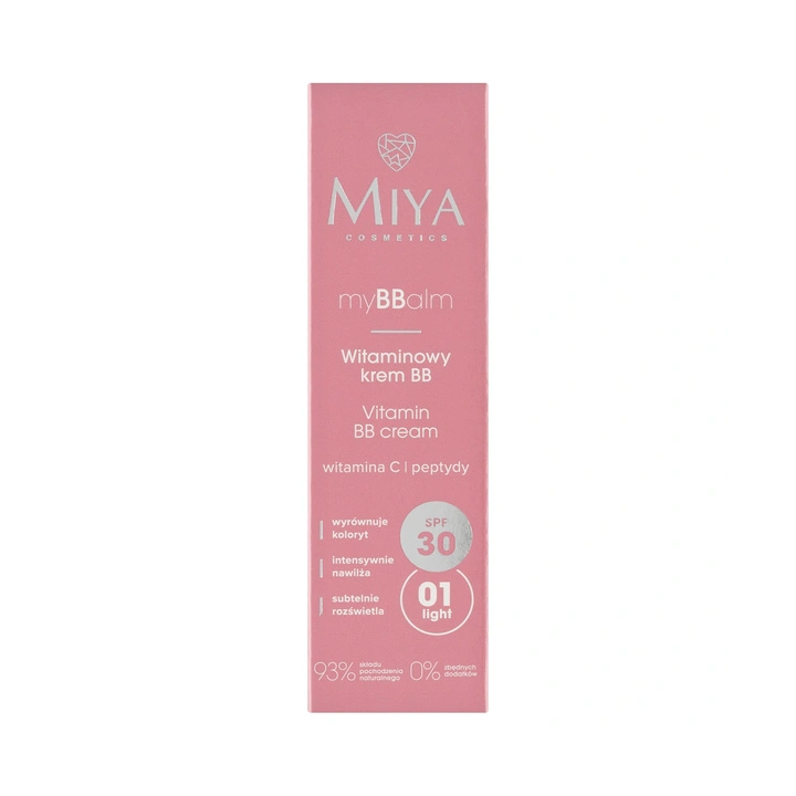 MIYA myBBalm witaminowy krem do twarzy nawilżająca 01 SPF30 30ml