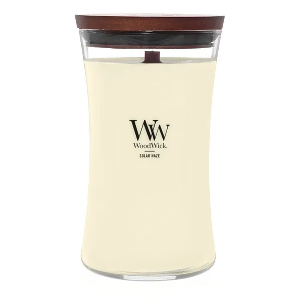 WOODWICK Pluswick duża świeca w słoiku SOLAR HAZE 609,5g