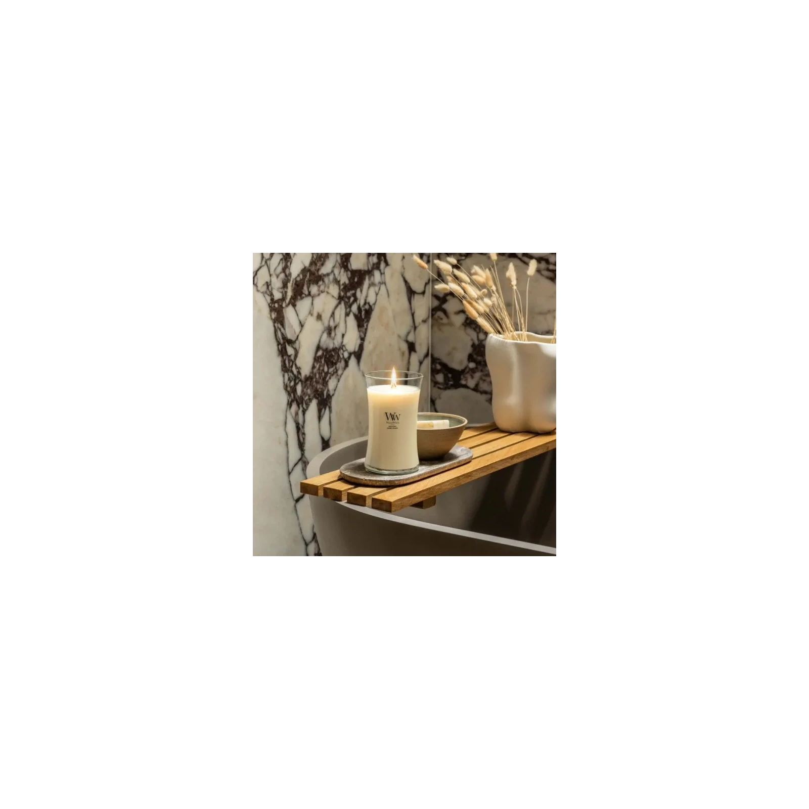 WOODWICK Pluswick duża świeca w słoiku SOLAR HAZE 609,5g