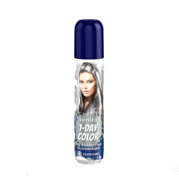 VENITA 1-Day Color spray koloryzujący do włosów 06 Silver Shine 50ml