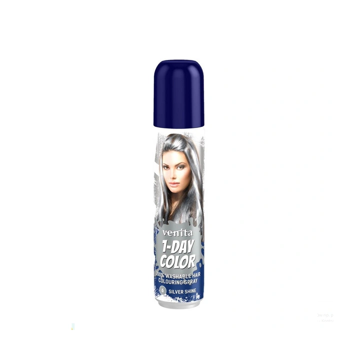 VENITA 1-Day Color spray koloryzujący do włosów 06 Silver Shine 50ml