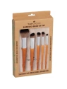 TOP CHOICE Bamboo komplet pędzli do makijażu 5szt