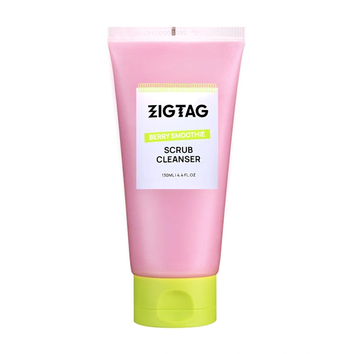 ZIGTAG Berry Smoothie Scrub Cleanser peelingujący żel oczyszczający do twarzy 130ml