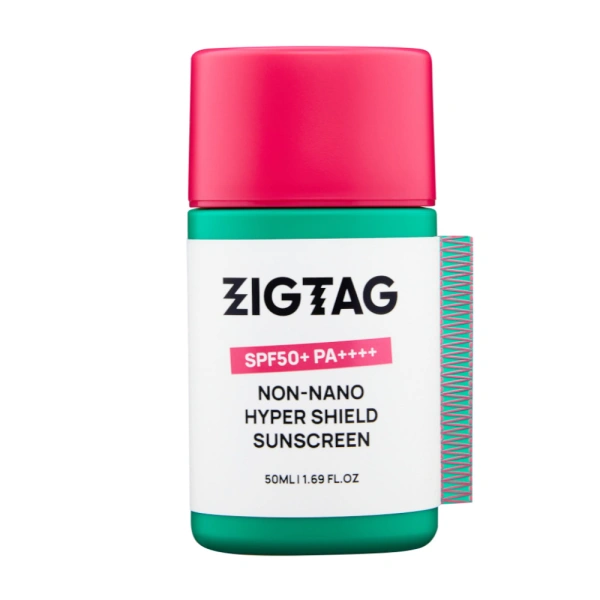 Zigtag ZIGTAG Non-Nano Hyper Shield Sunscreem Gesichtscreme mit Sonnenschutz SPF50+PA++++ 50ml — Inhaltsstoffe und Bewertung