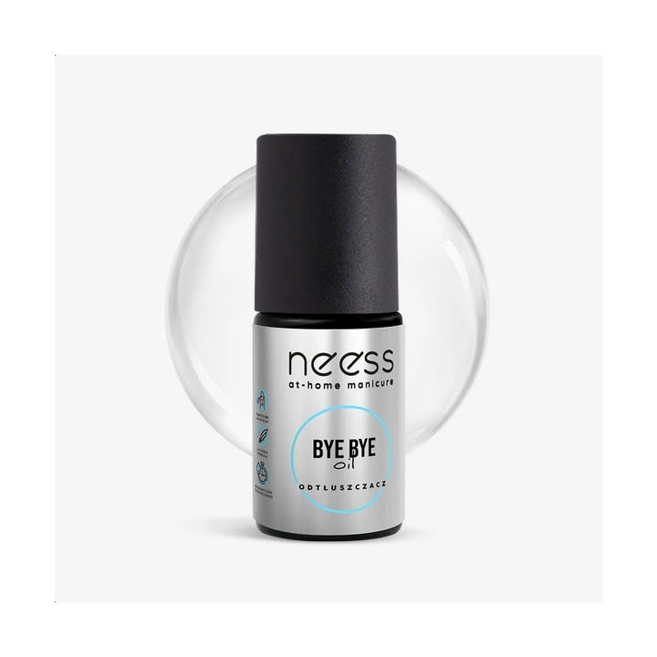 NEESS Bye Bye Oil odtłuszczacz do płytki paznokcia 5ml