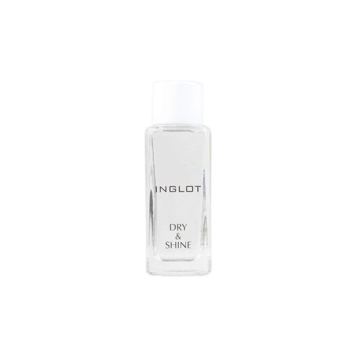 INGLOT Dry & Shine preparat nabłyszczający, przyspieszacz wysychania - zapas 9ml