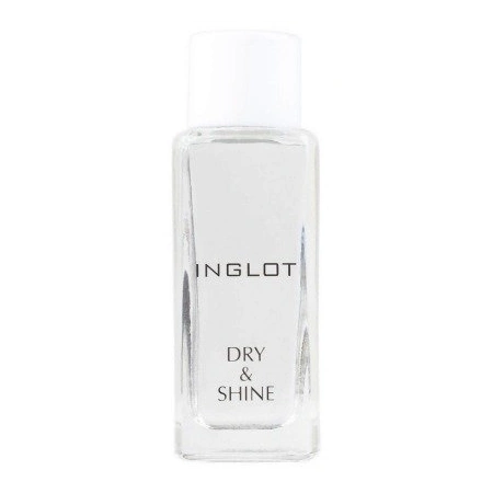 INGLOT Dry & Shine preparat nabłyszczający, przyspieszacz wysychania - zapas 9ml