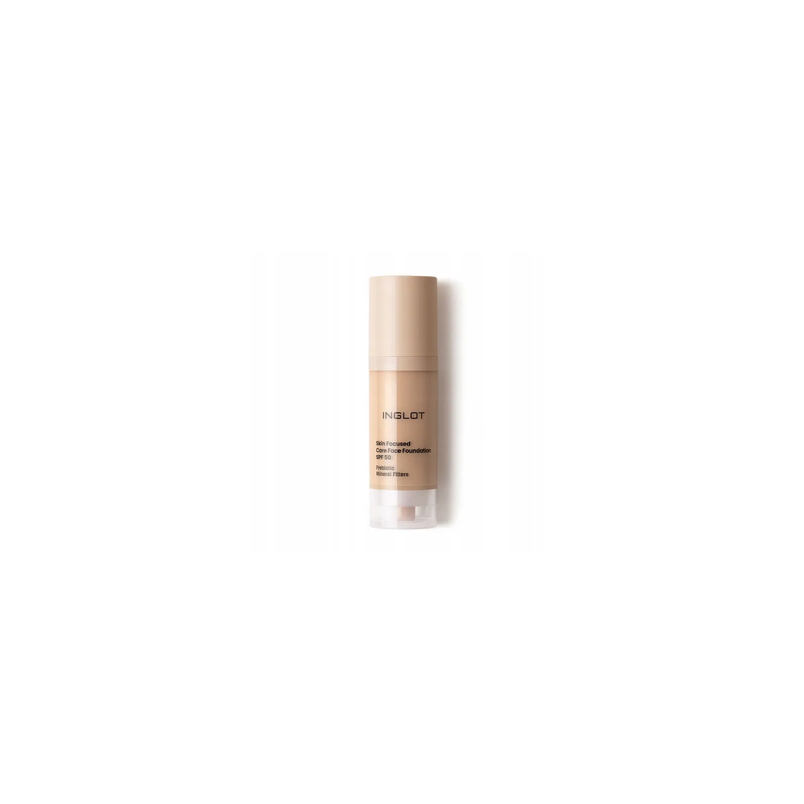 INGLOT Skin Focused podkład do twarzy pielęgnacyjny SPF50 305 Peachy Beige 30ml 