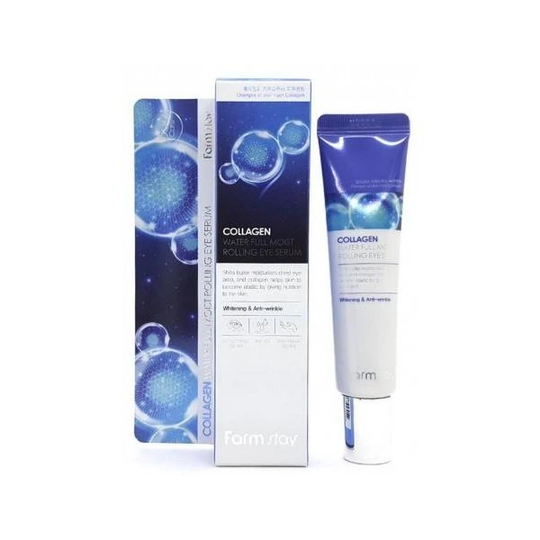 FARMSTAY Collagen Water Full Moist Rolling Eye Serum 25ml