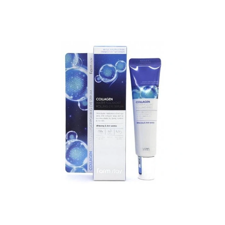 FARMSTAY Collagen Water Full Moist Rolling Eye Serum 25ml