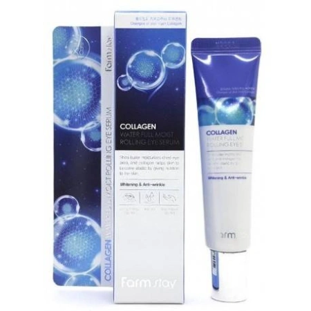 FARMSTAY Collagen Water Full Moist Rolling Eye Serum 25ml