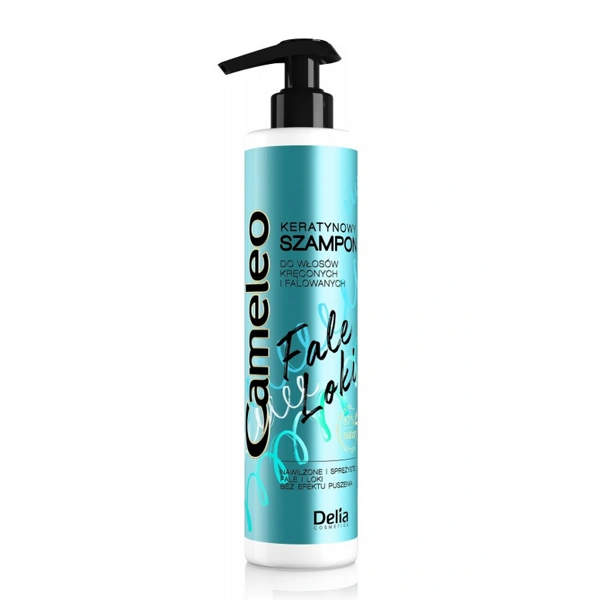 DELIA Cameleo Fale Loki  keratynowy szampon do włosów 250ml