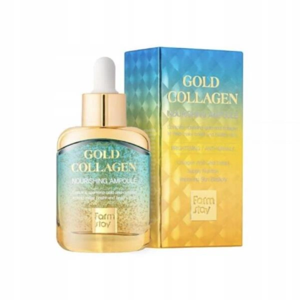 FARMSTAY Gold Collagen odżywcza ampułka 35ml